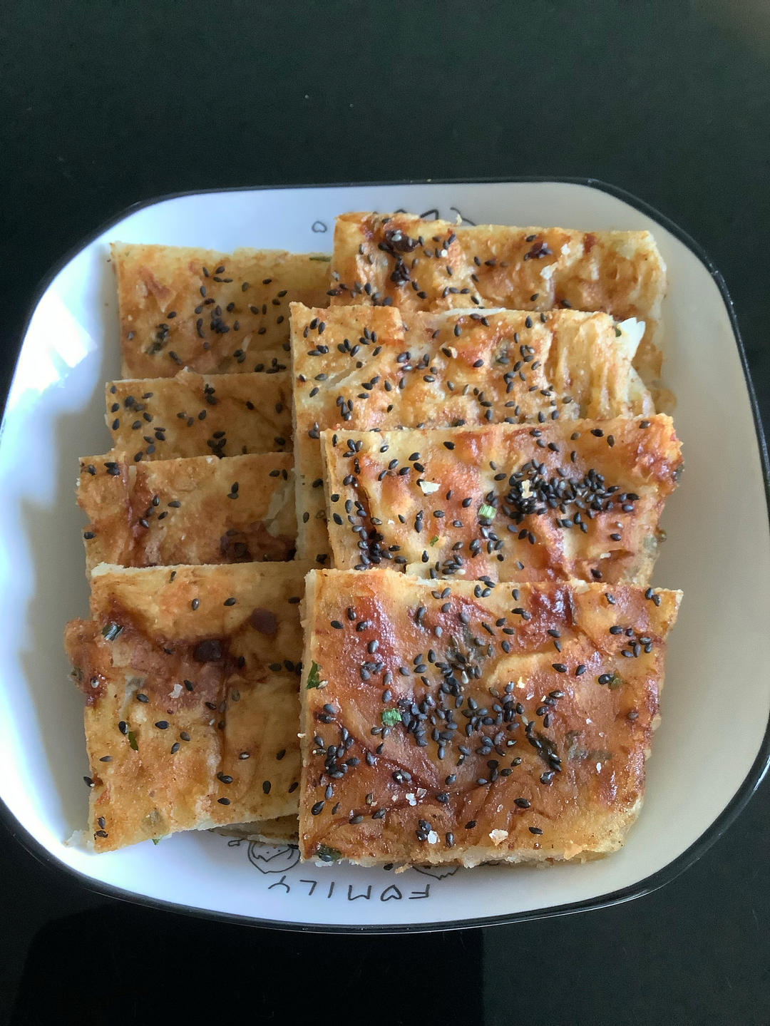 葱香浓郁的酱香饼