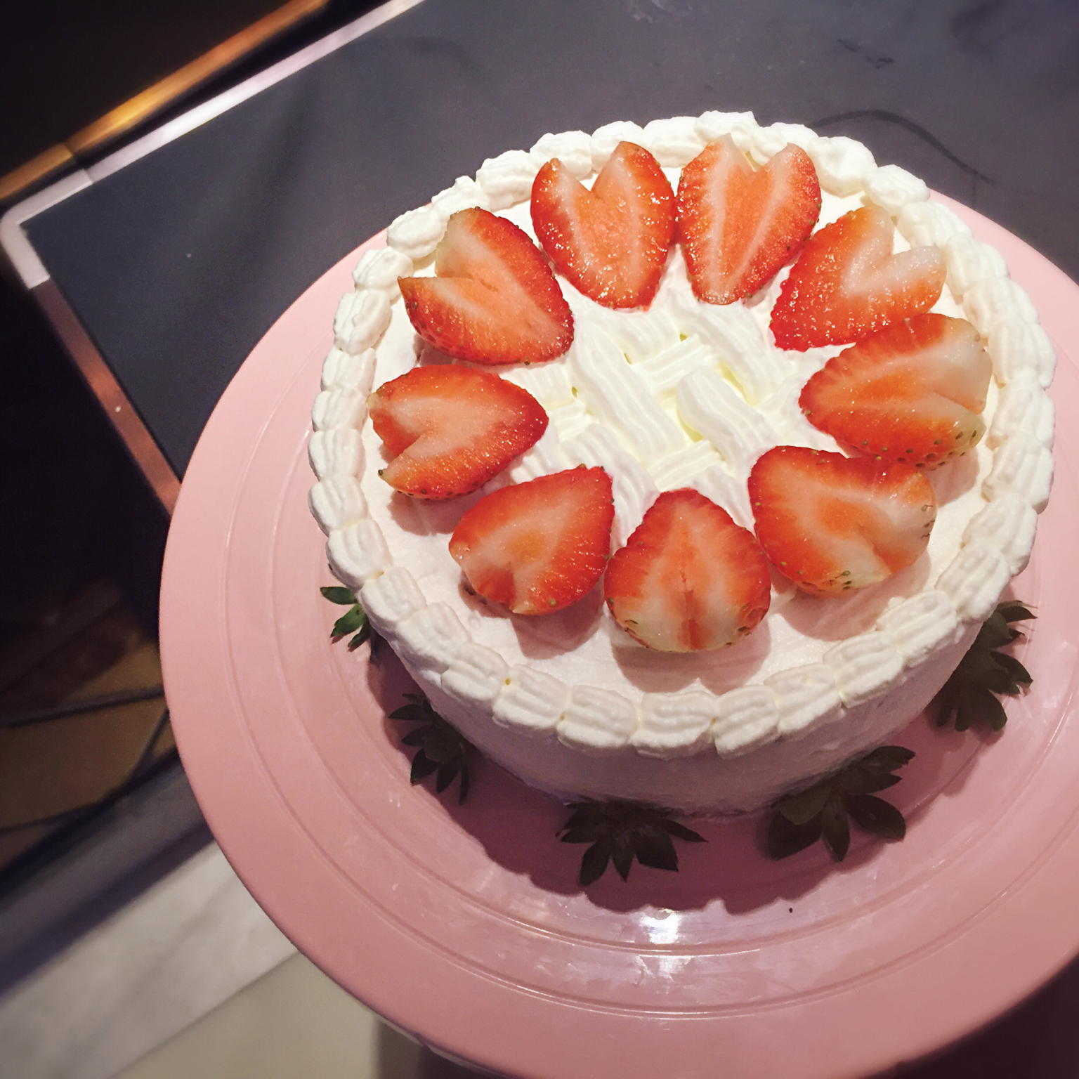 一看就会的奶油'花篮'裱花～