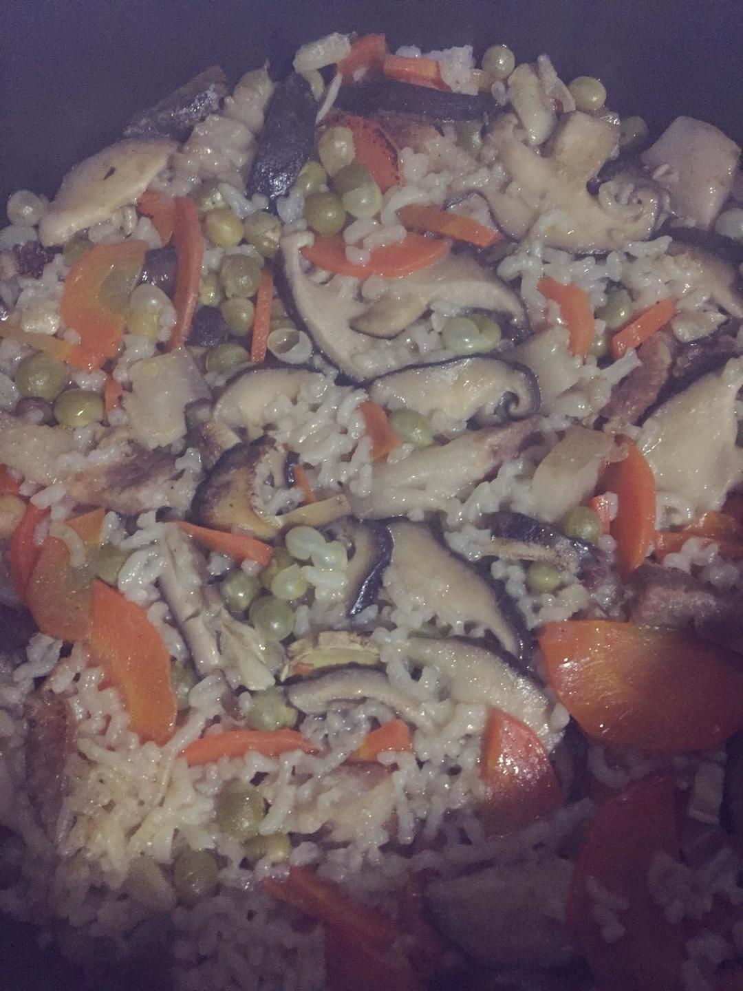 红萝卜饭的做法