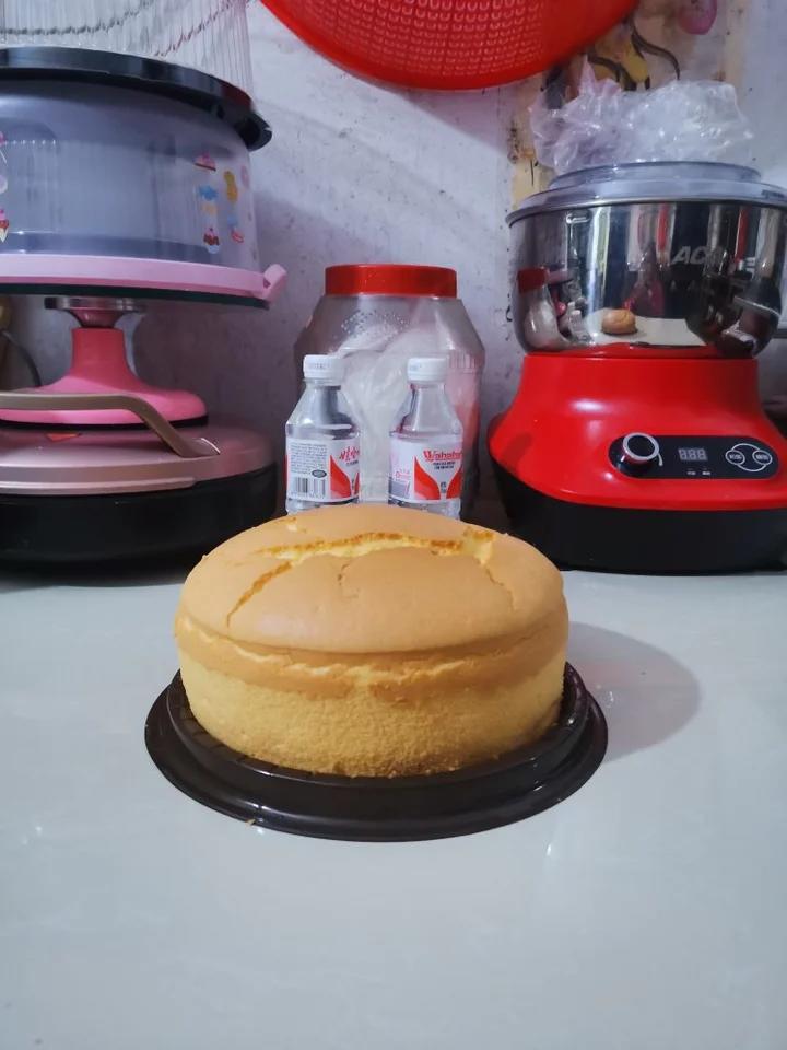 步骤最全面的戚风蛋糕（八寸）做法，成功率高！