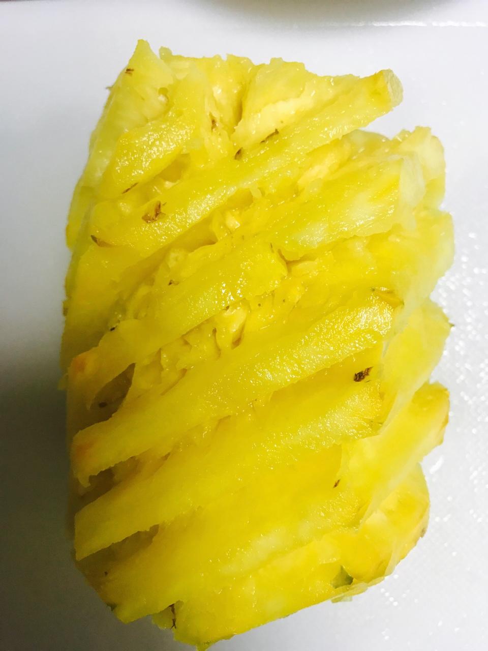 削菠萝皮