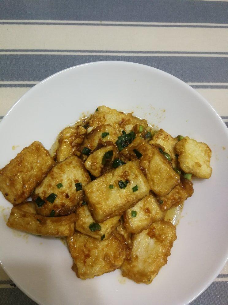 无敌好吃的香煎豆腐