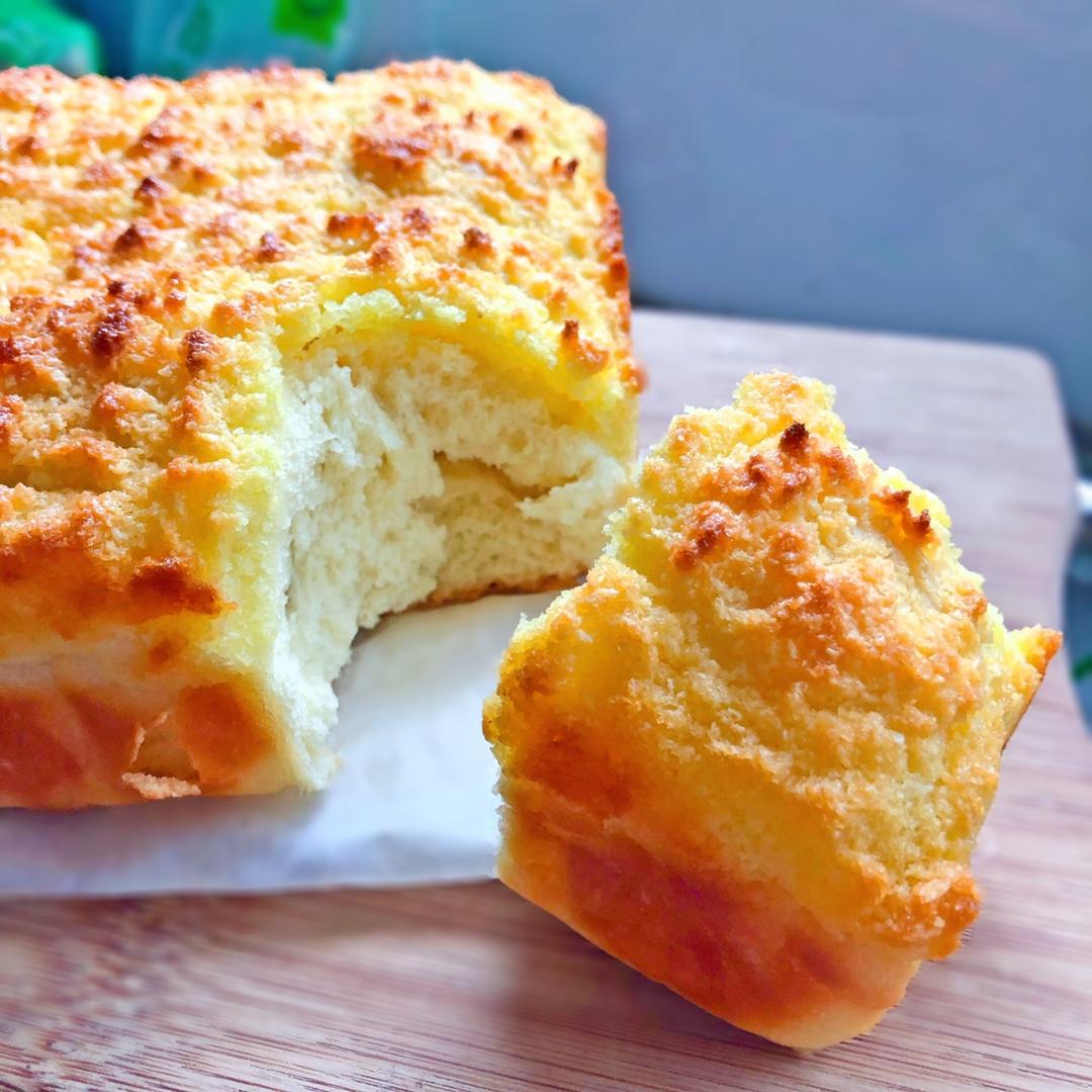 快手椰蓉小餐包（一次发酵照样柔软又拉丝）