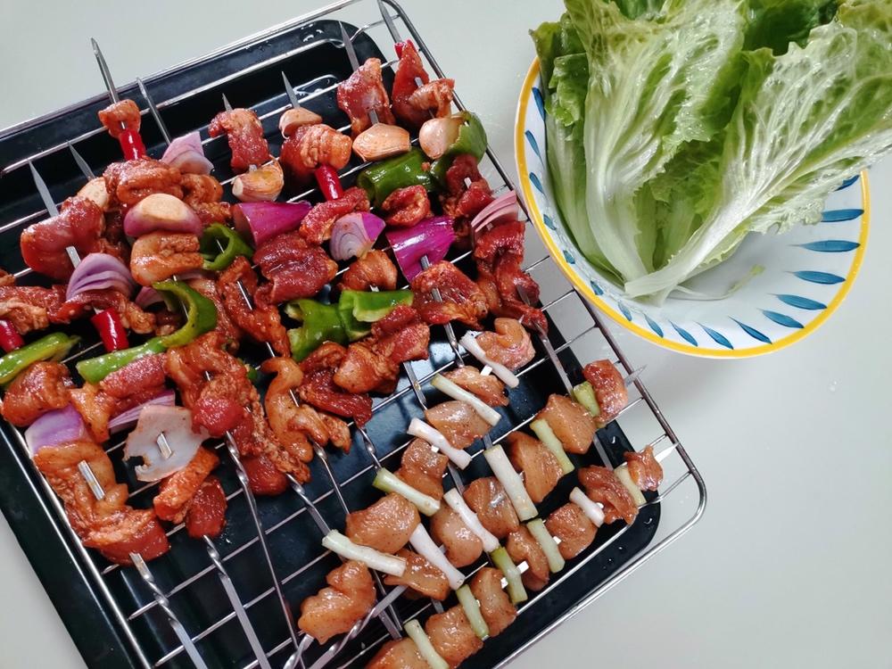 小葵1028-做的不只是外面卖的烧烤叫烧烤,自己做的那更是王道,烤