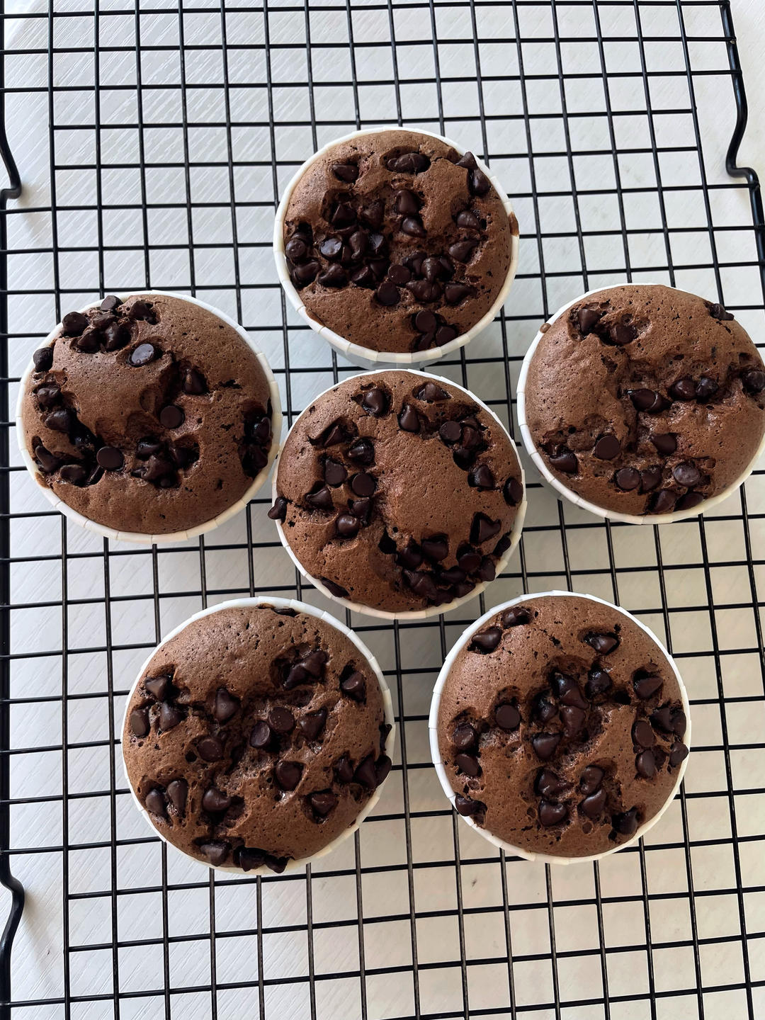 双重巧克力纸杯蛋糕