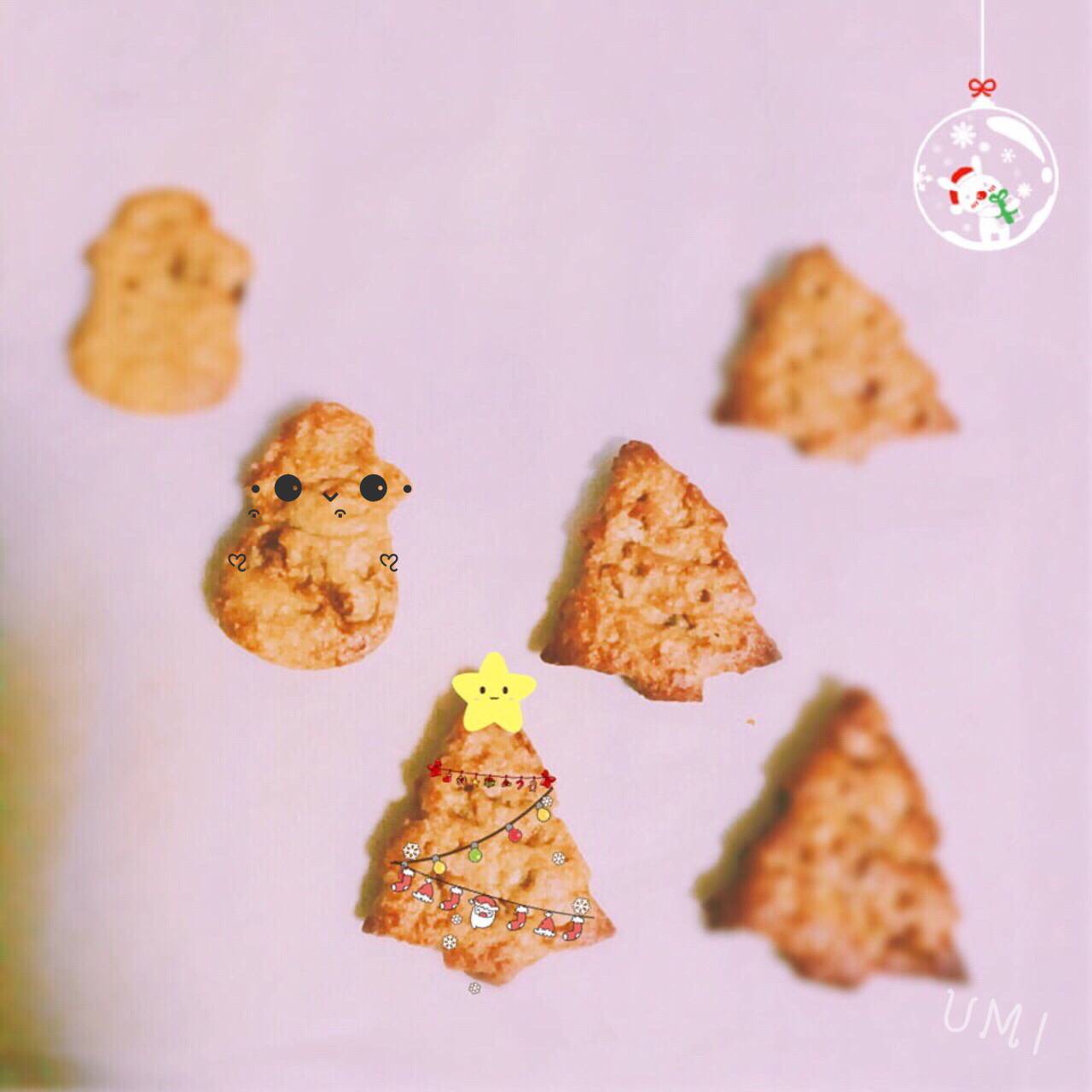 姜饼人与圣诞树