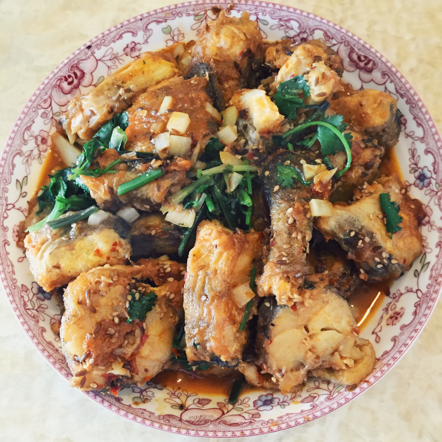 敲好次的麻辣鳕鱼