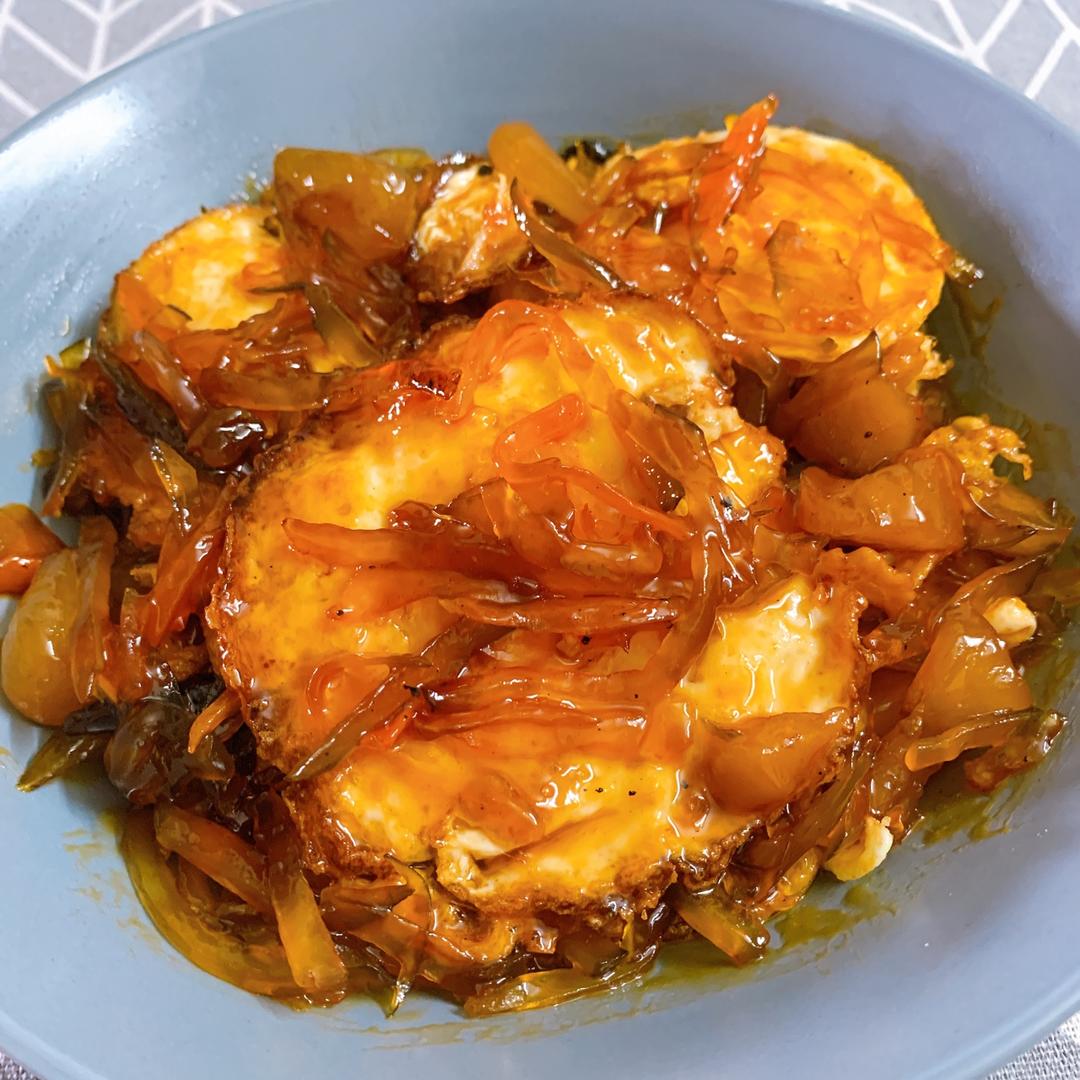 儿时的味道.五柳炸蛋