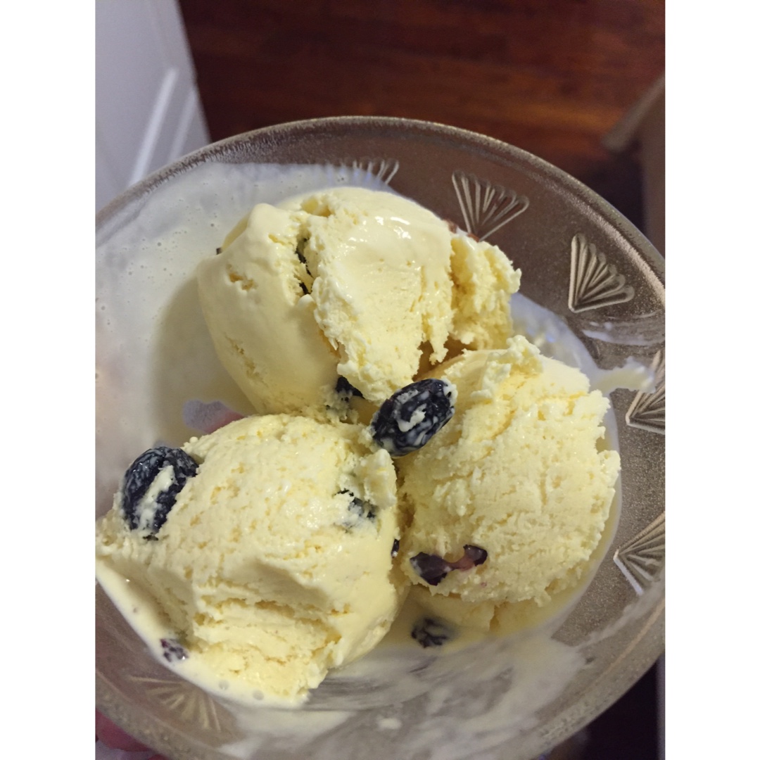 朗姆黑加仑冰淇淋 Rum Raisin Ice cream