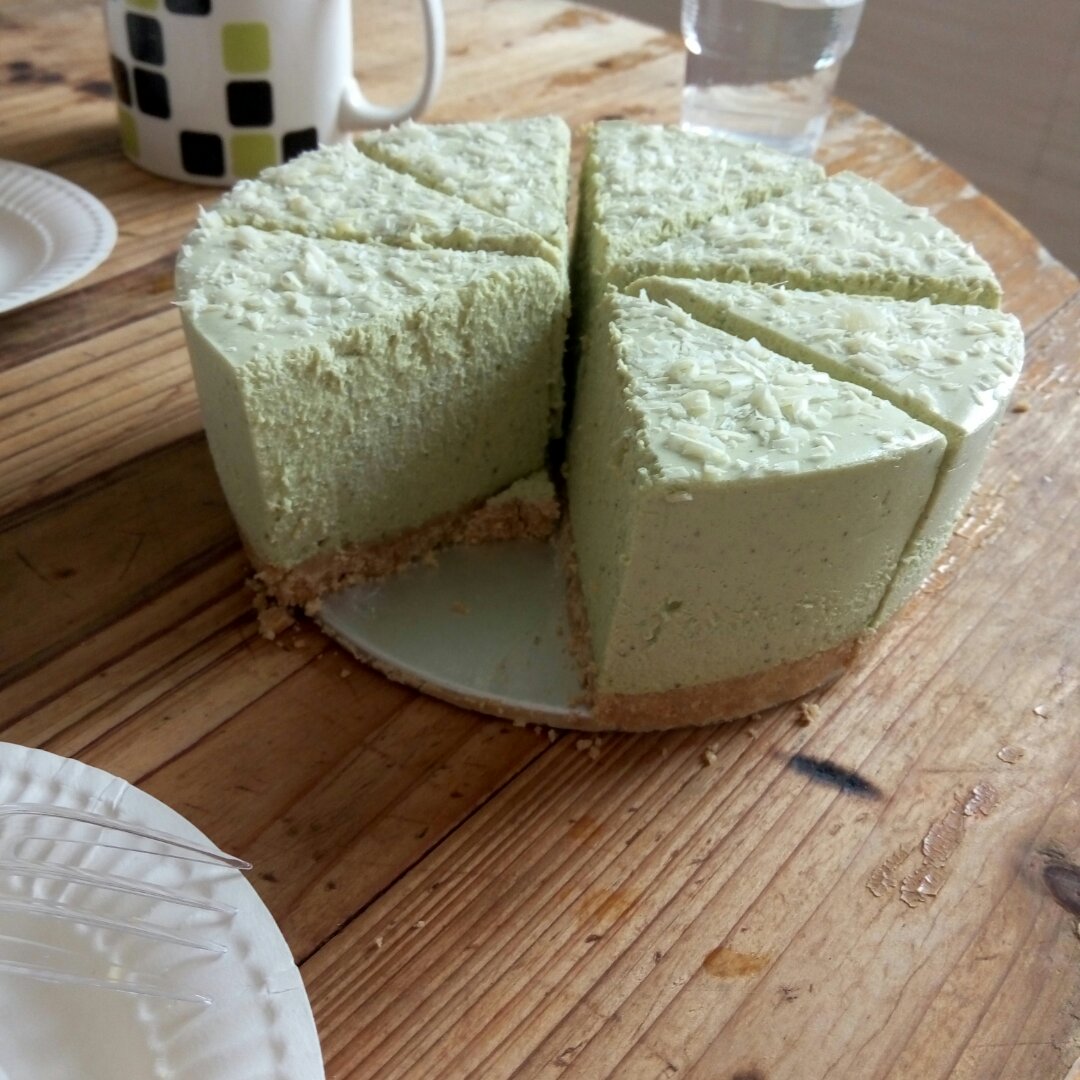 抹茶芝士慕斯蛋糕