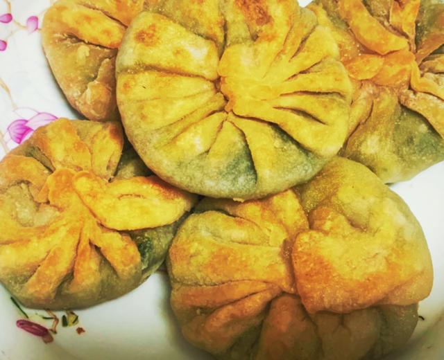 平底锅——茴香鸡蛋虾皮馅儿饼的做法