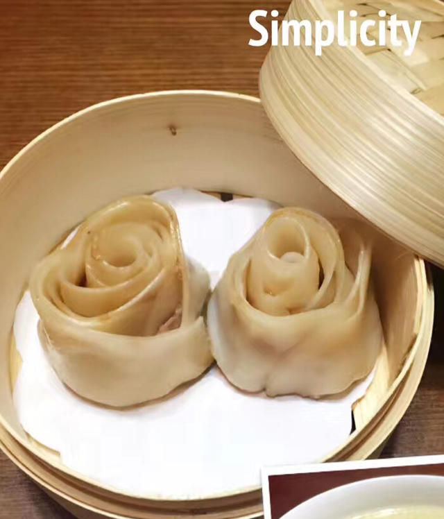 玫瑰花饺子