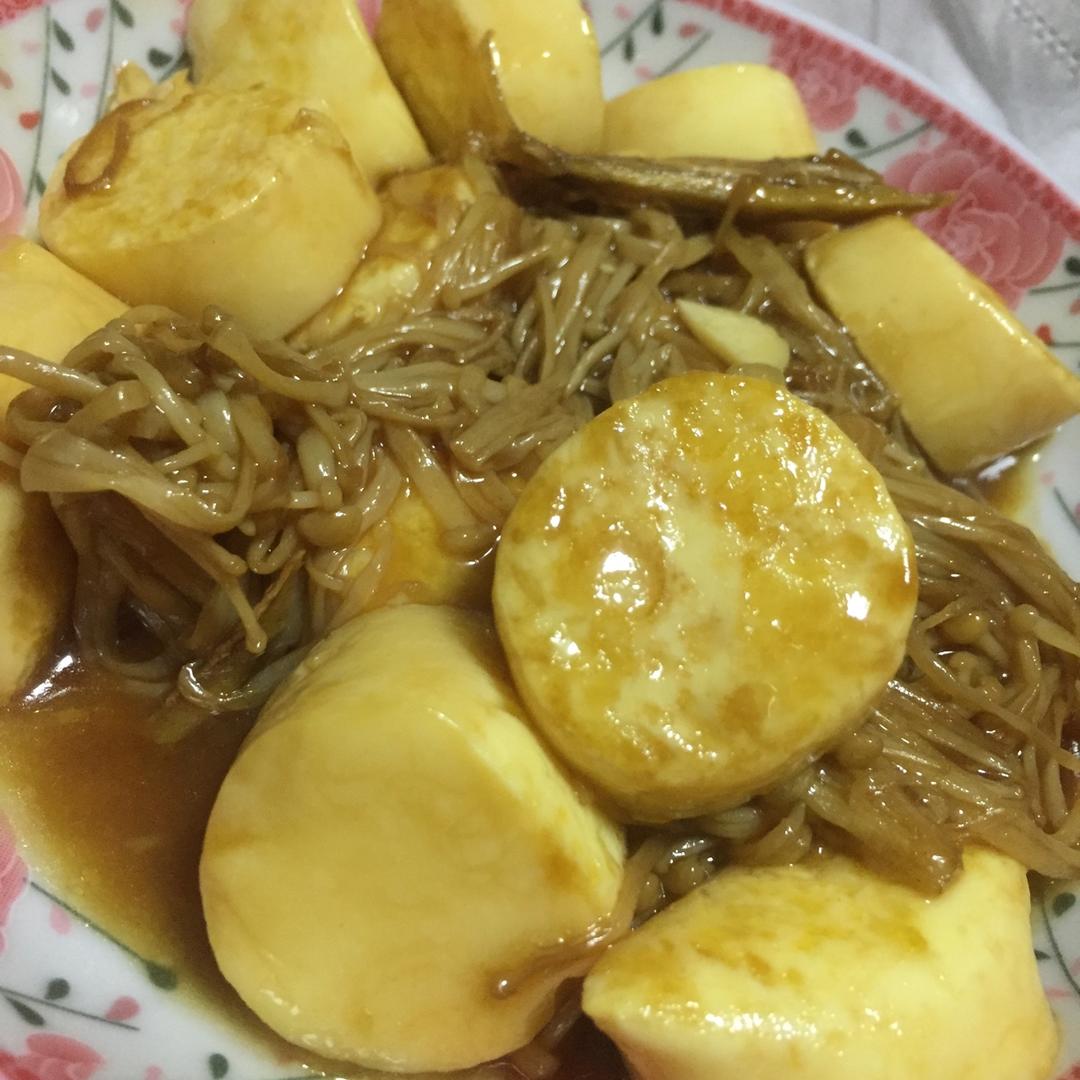 超级下饭菜--金针菇日本豆腐