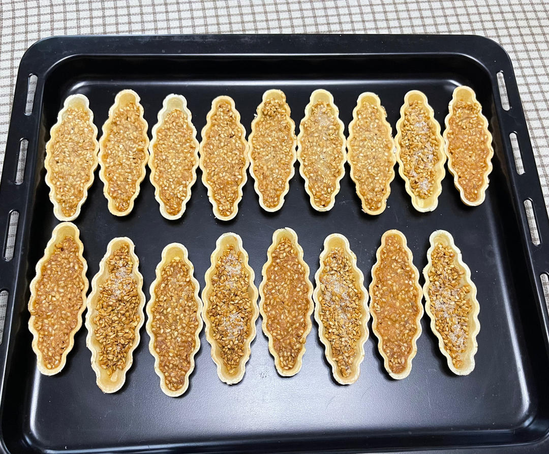 香脆芝麻口味糯米船