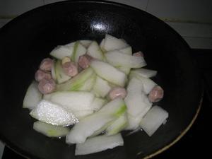 潮汕肉丸菜脯烧冬瓜的做法 步骤4