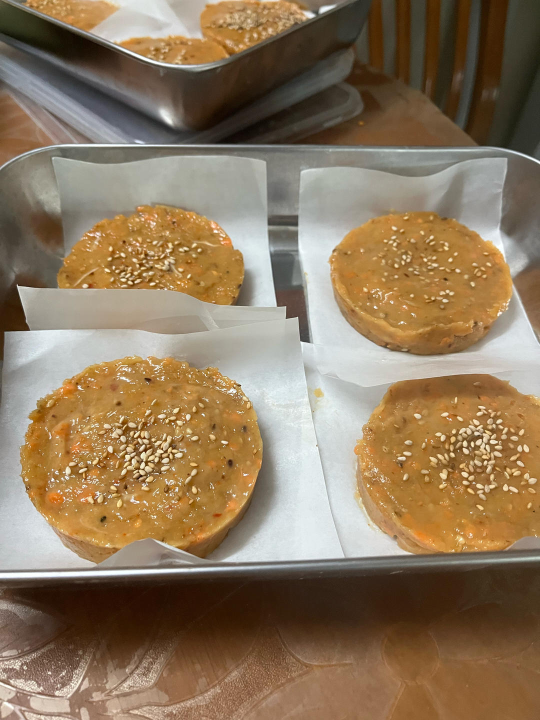 减肥餐低脂鸡胸肉饼