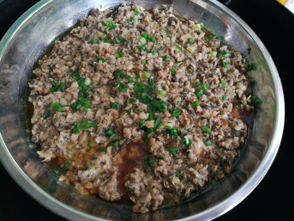 梅菜蒸肉饼