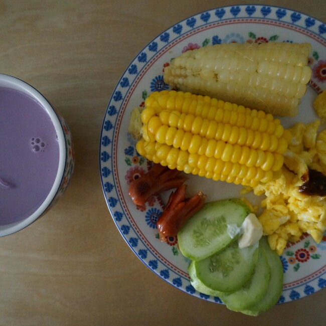 美式炒蛋 scrambled eggs