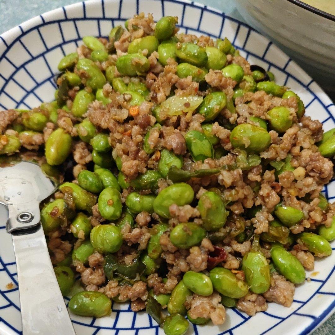 毛豆肉末～下饭神器