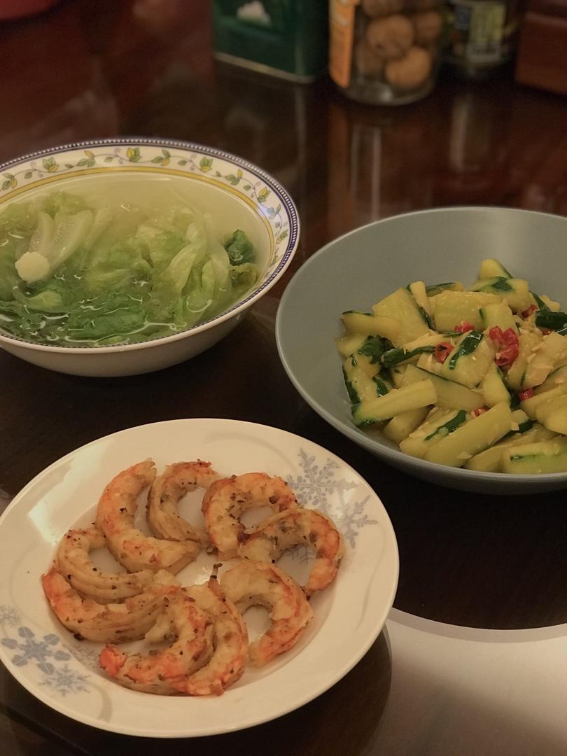 easy•香煎虾仁