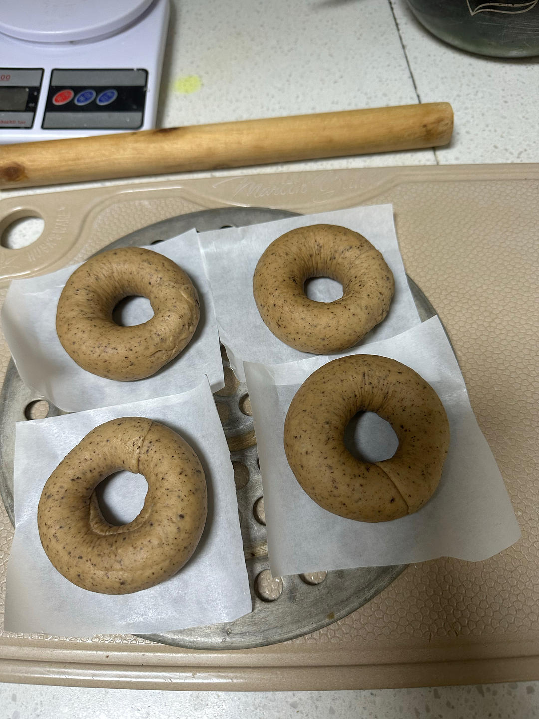 牛奶红茶贝果