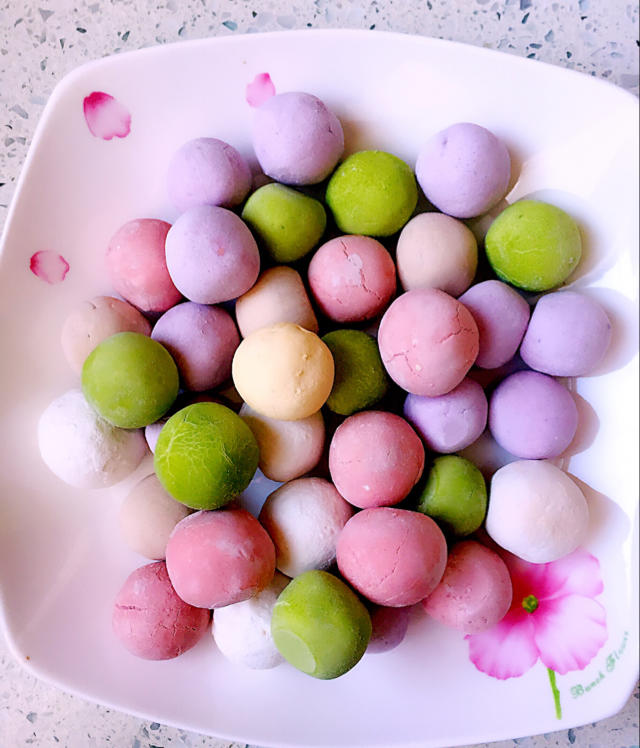 花儿汤圆的做法！