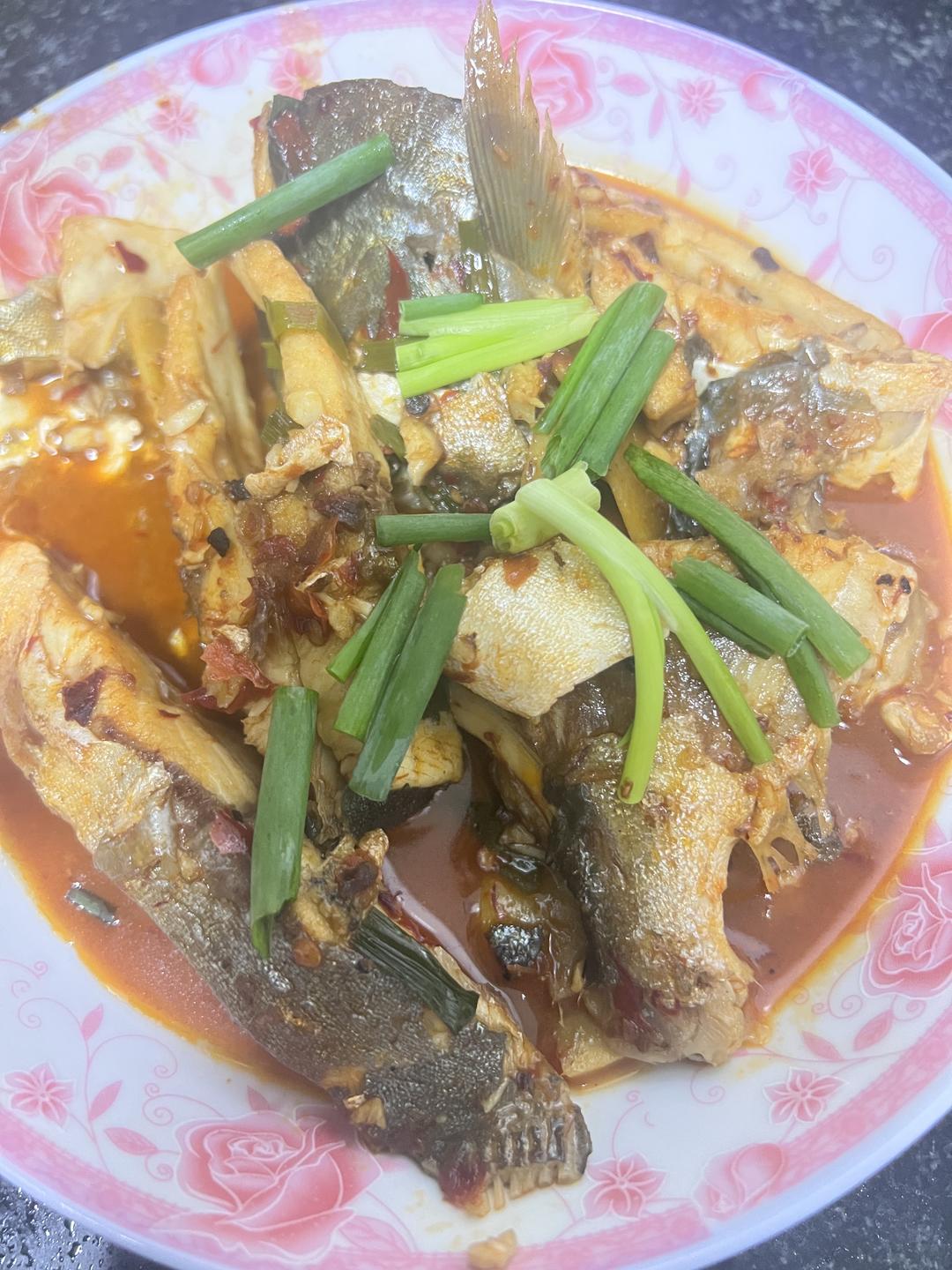 红烧金鲳鱼