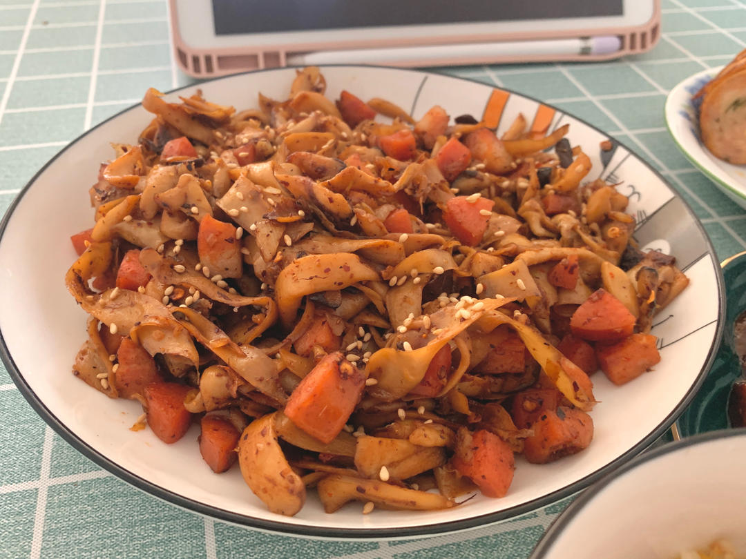 干煸杏鲍菇