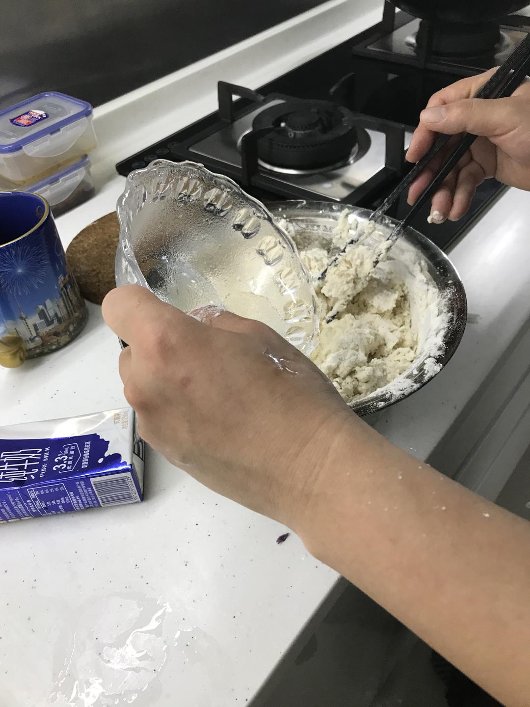 纯奶手撕吐司的做法 步骤1