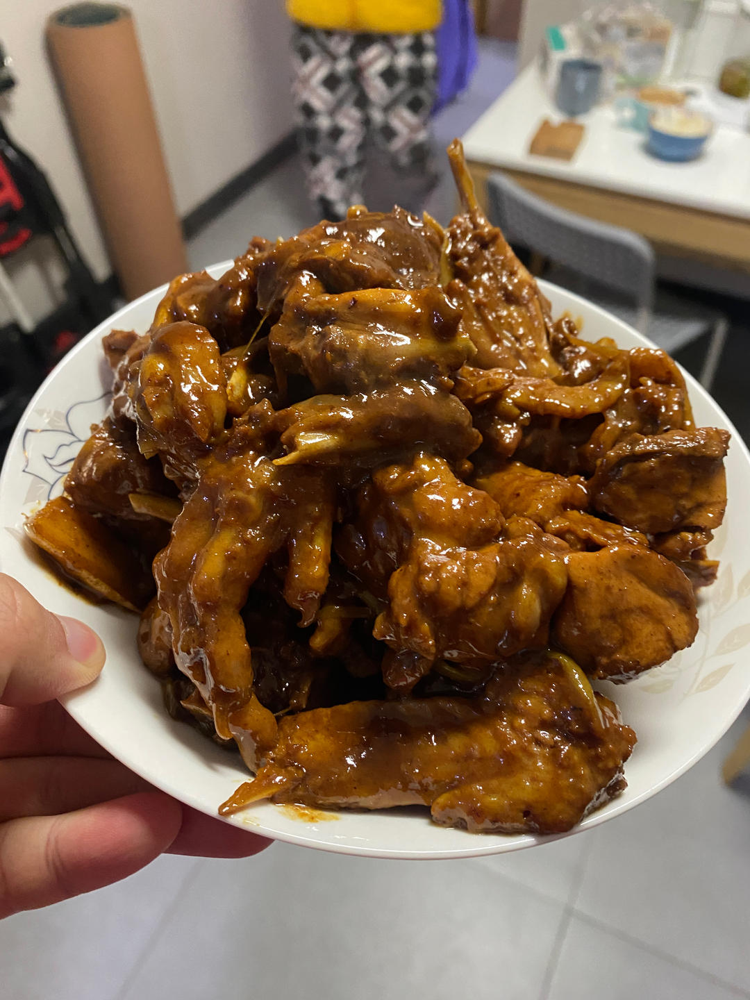 家常炖鸡