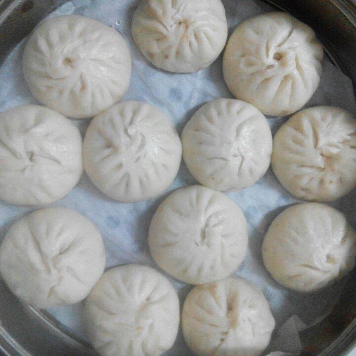 家庭手工肉馅大包子