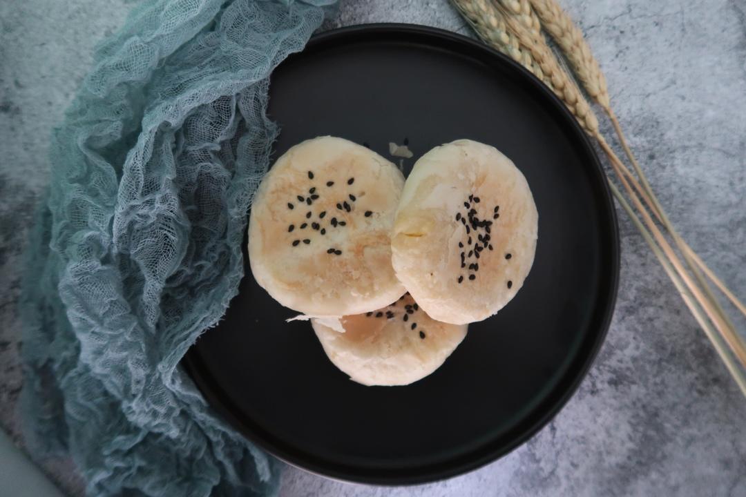 酥皮绿豆饼   酥得掉渣渣