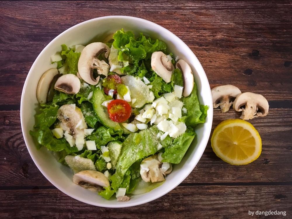 dangdedang做的全素沙拉