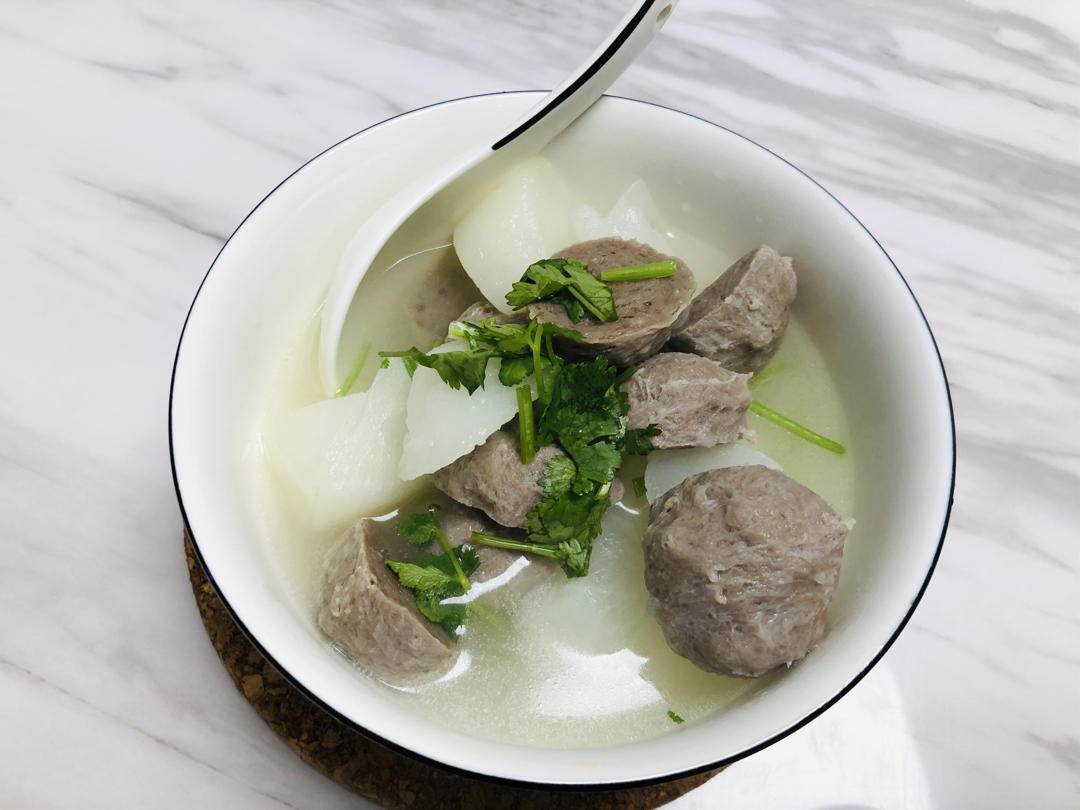 潮汕手打牛肉丸汤