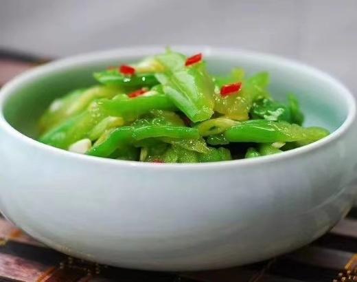 素食，彩椒苦瓜的做法