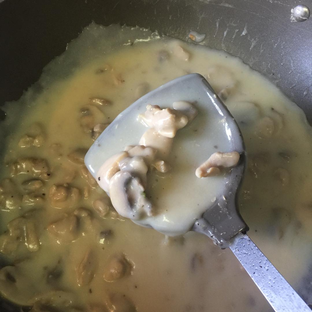 奶油蘑菇汤（完美比例版）