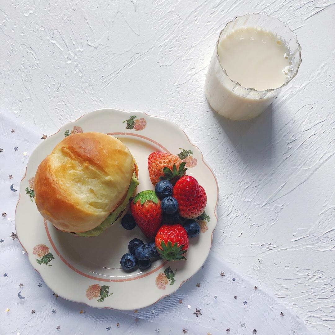 豆乳砂糖小面包