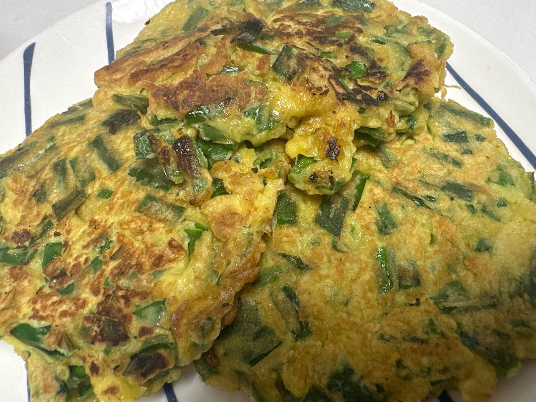 自用 韭菜饼