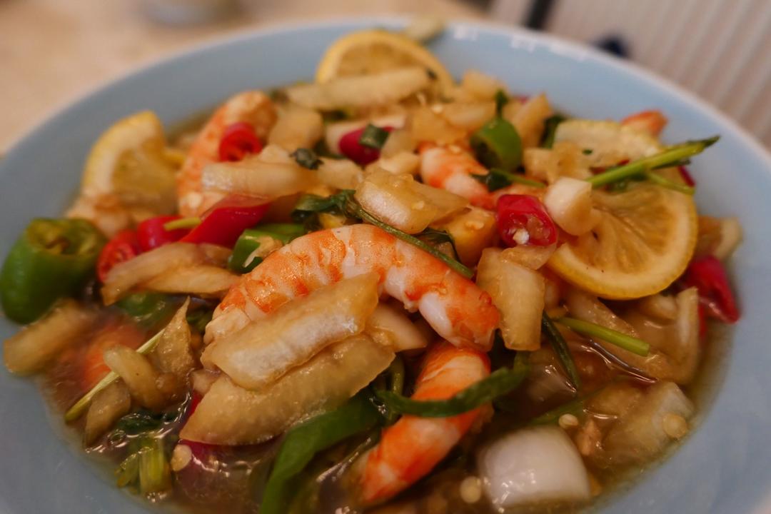 清凉柠檬虾