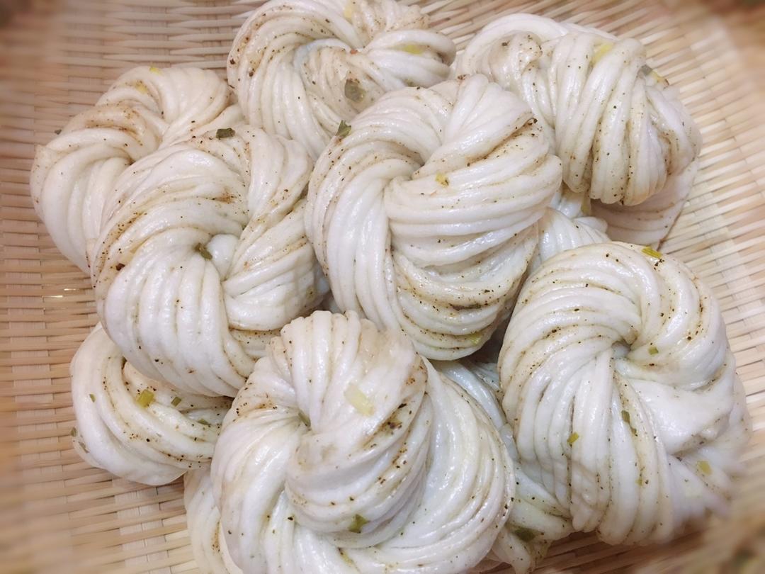 银丝花卷(一次发酵)