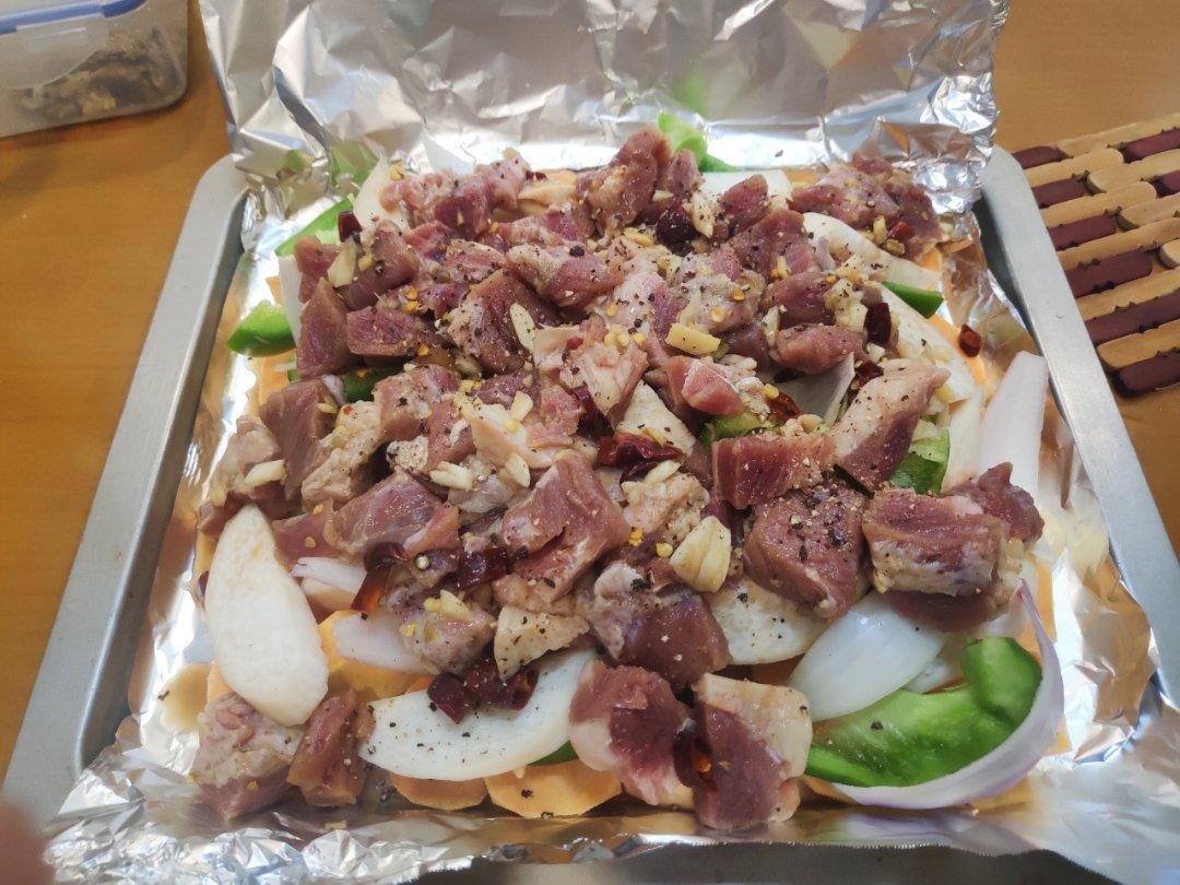 烤箱做嫩牛肉--锡纸牛肉