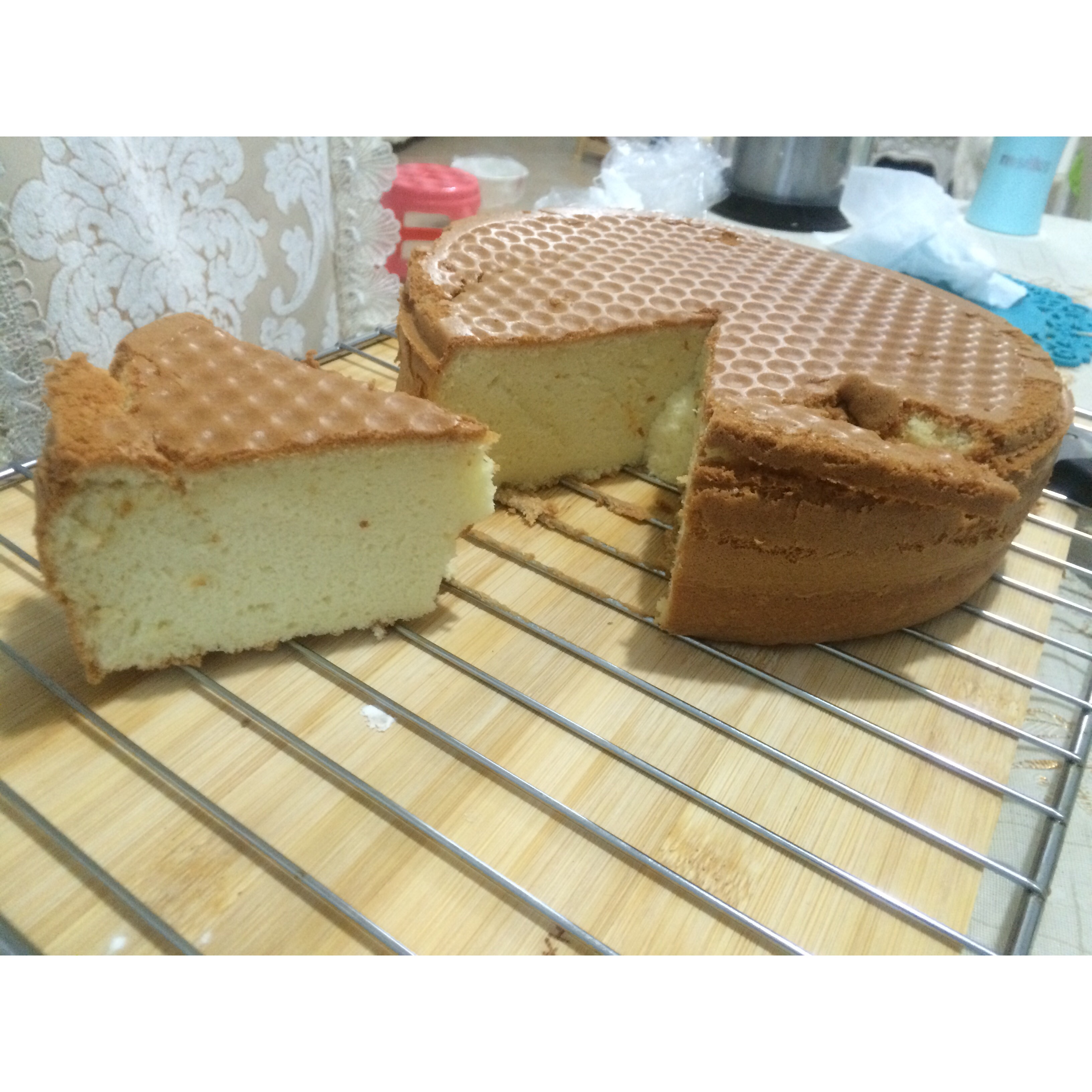 烤箱做蛋糕（戚风蛋糕的做法）