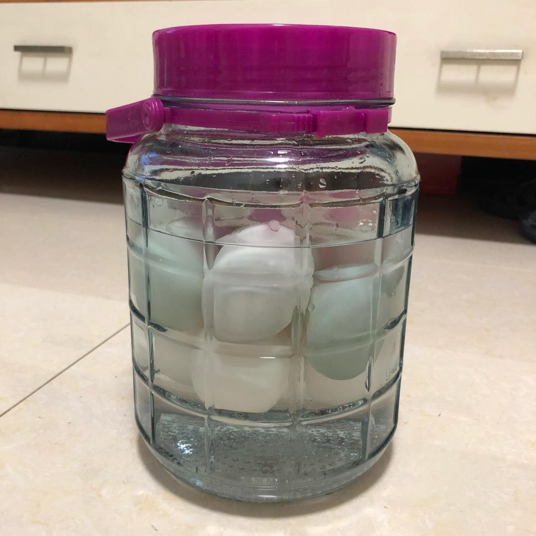 自制流油的咸鸭蛋