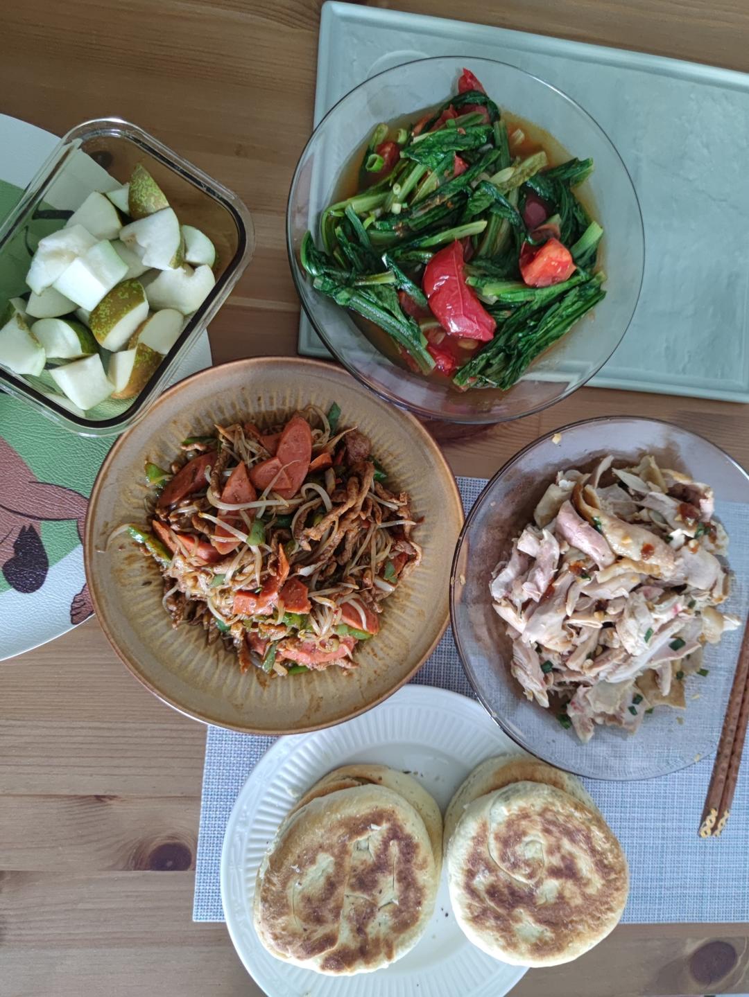 西安夜市之王🔥孜然炒肉夹馍，学会了去摆摊