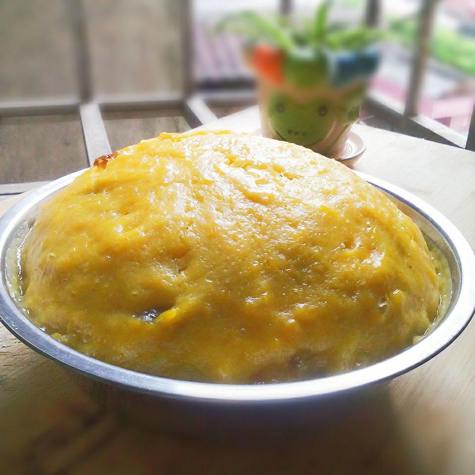 南瓜发糕 Steamed Pumpkin Cake
