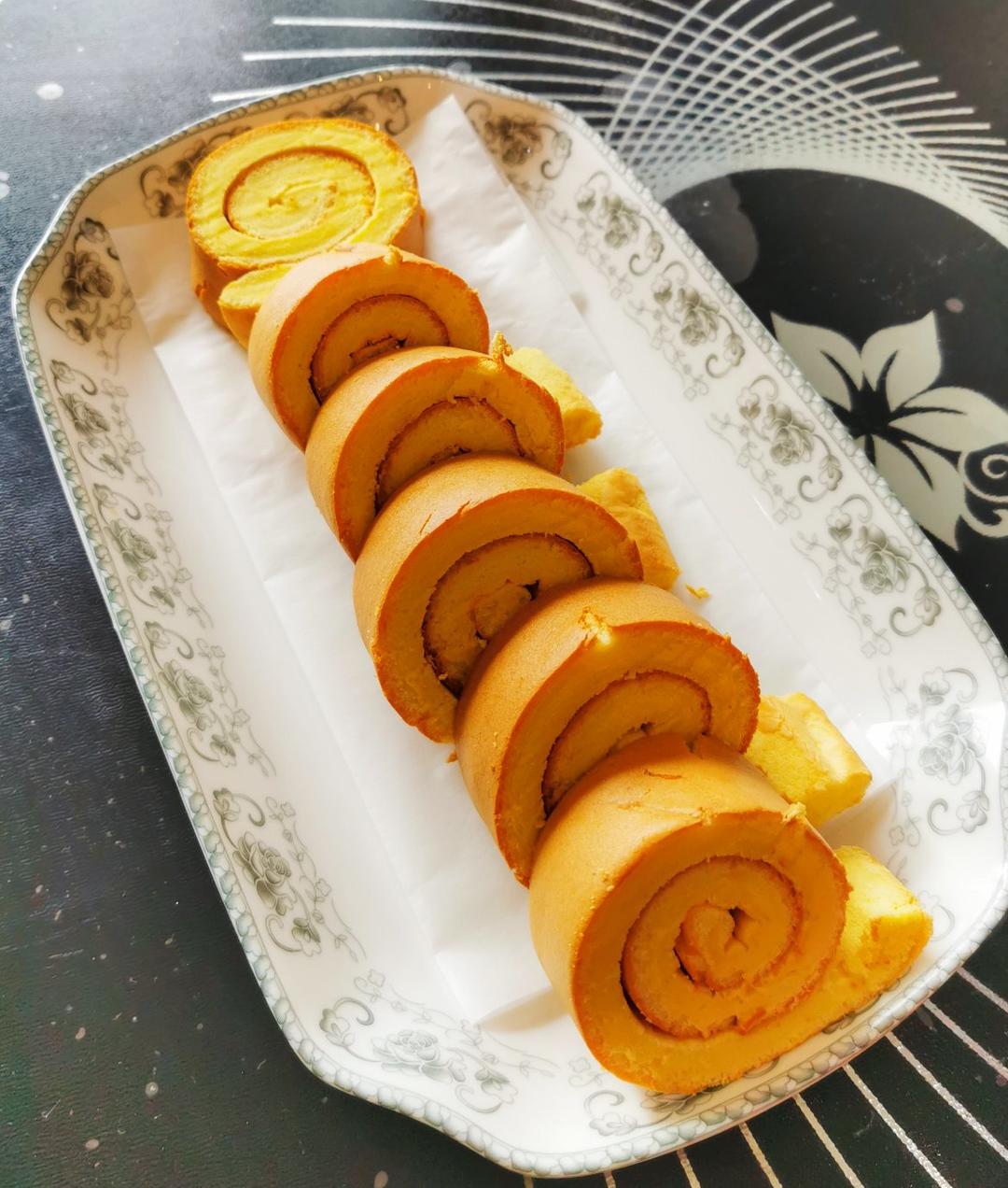 原味基础蛋糕卷(小五卷)