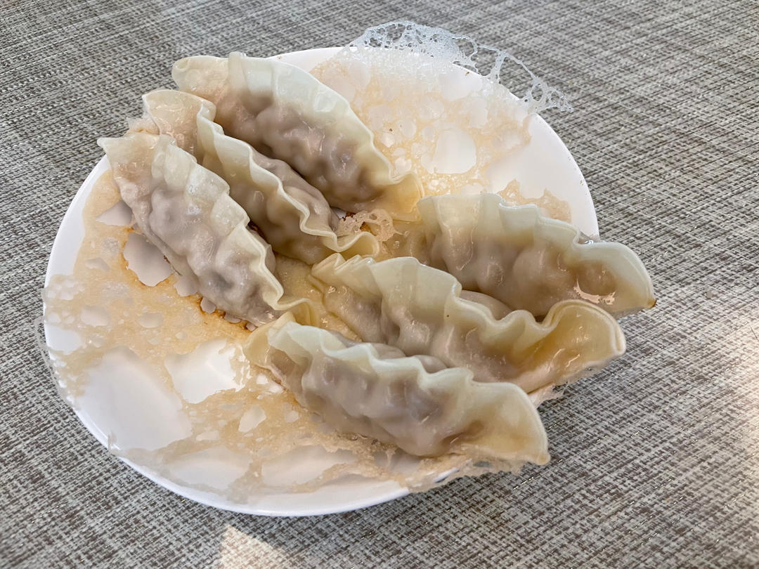 雪花脆皮煎饺