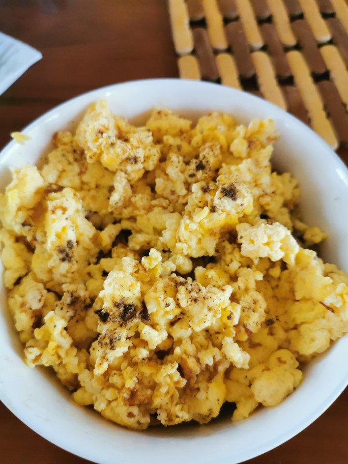 快手早餐-无油美式滑蛋（健身餐）