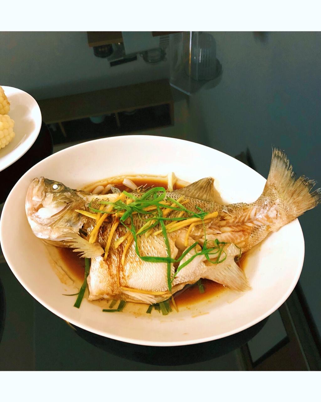 单宝妈做的清蒸鲈鱼