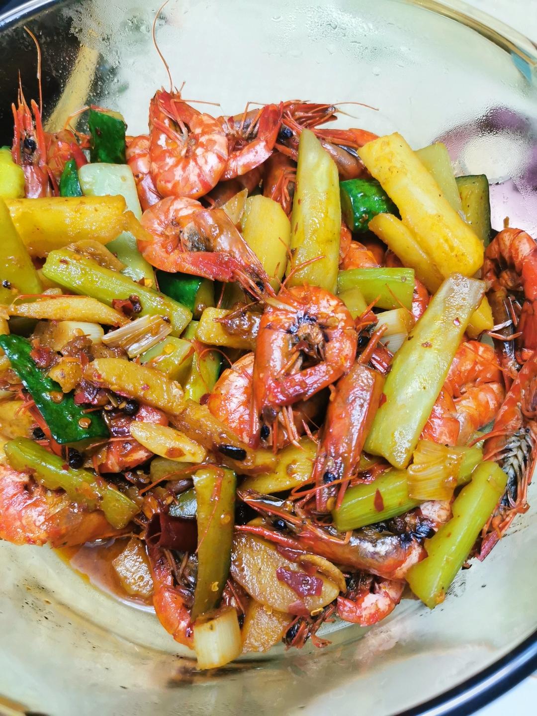 无辣不欢～香辣虾